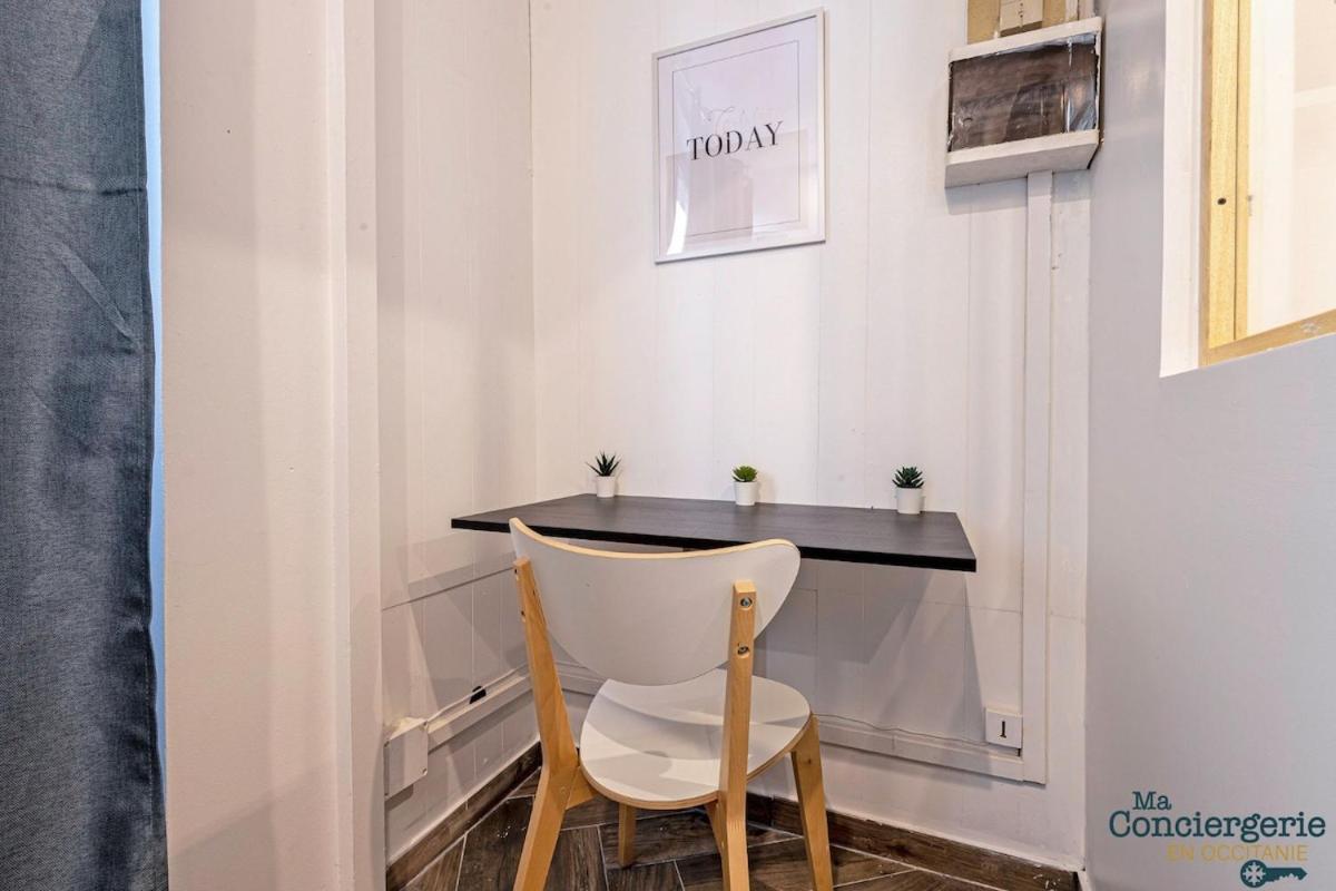 Grand Studio Avec Espace De Travail Toulouse Exterior photo