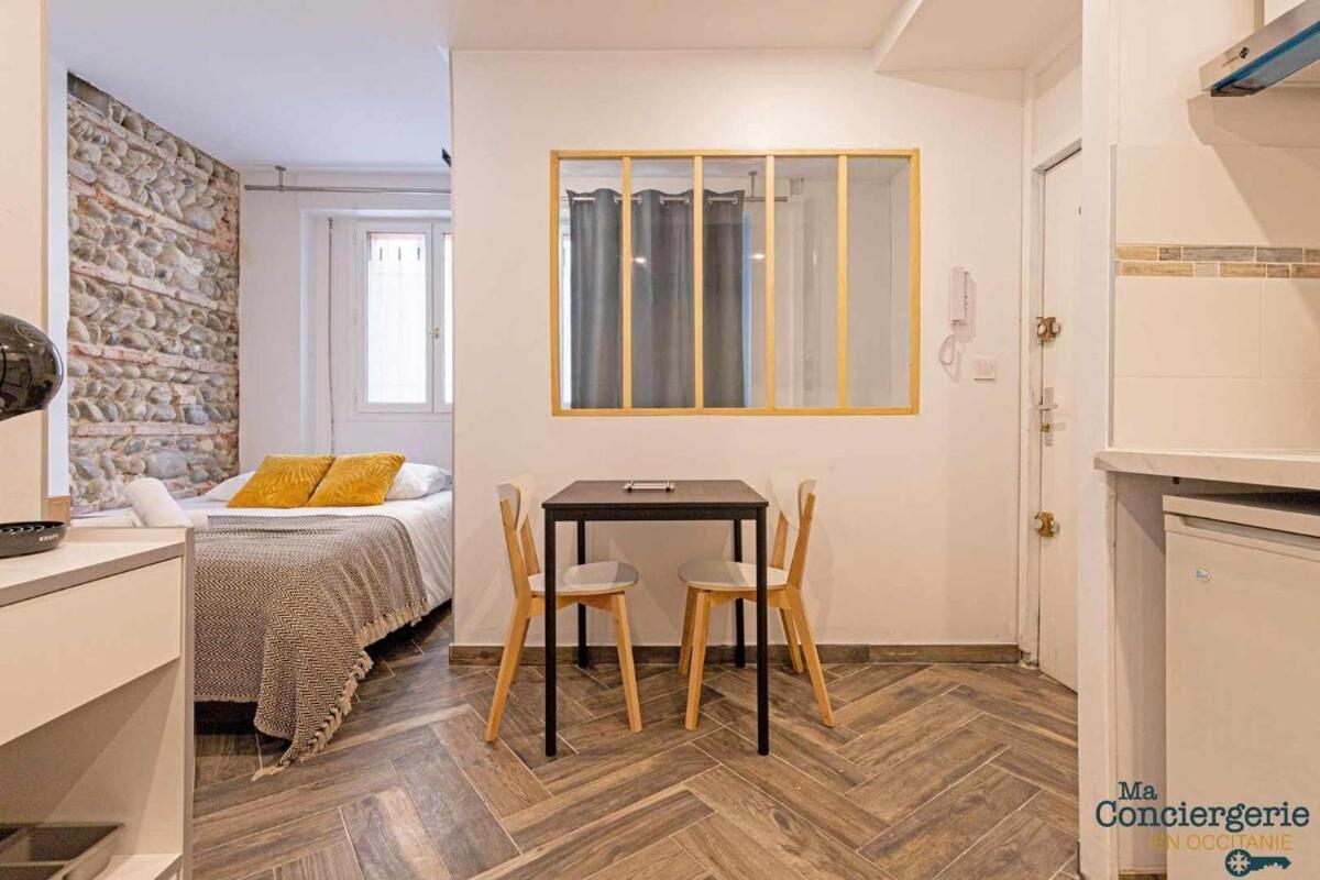 Grand Studio Avec Espace De Travail Toulouse Exterior photo